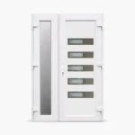 Dvokrilna ulazna vrata Baumann Inox Line 28