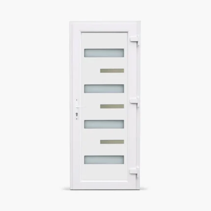 Jednokrilna-ulazna-vrata-desna-Deluxe DLX-107 Stop Sol braon Satinato 01