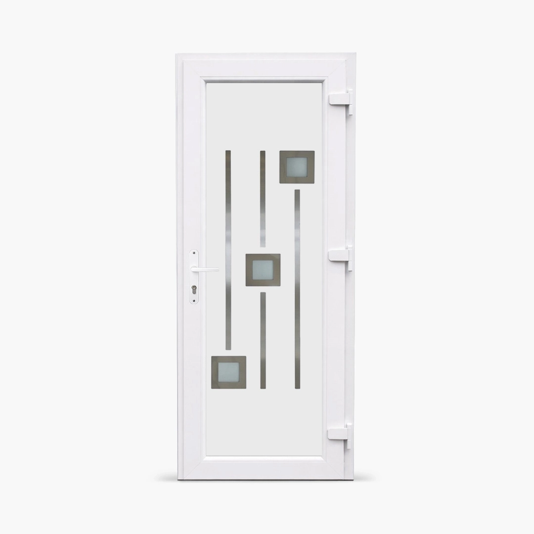 Jednokrilna-ulazna-vrata-desna-Inox Line 32 Satinato Jednokrilna-ulazna-vrata-desna-Inox Line 32 Satinato